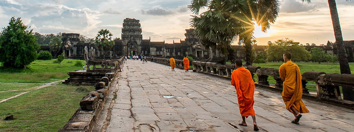 The Beautiful of Angkor wat