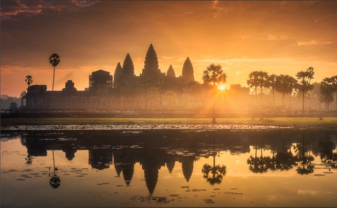 The Beautiful of Angkor wat